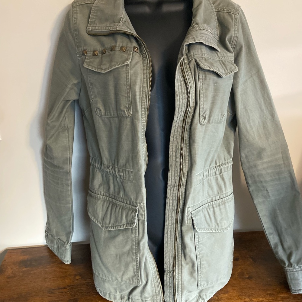 Divided Olive Green Jacket - Picture 1 of 5